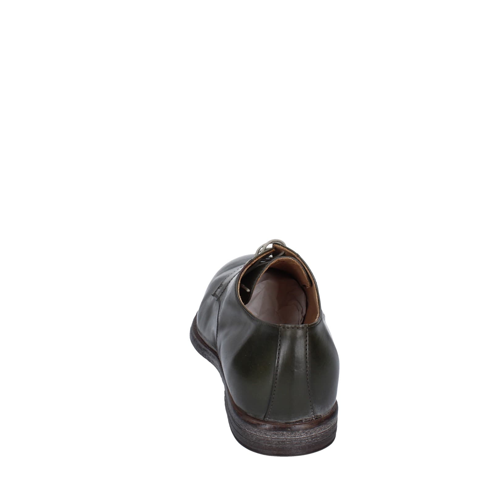 scarpe uomo MOMA classiche verde pelle 2AS433-MU EY448 Qualità Garantita
