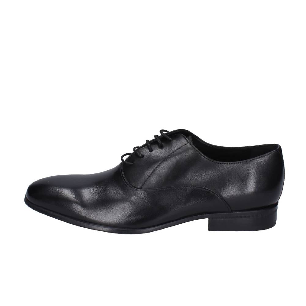 scarpe uomo STEFANO BRANCHINI classiche nero pelle EZ841 Negozi Online
