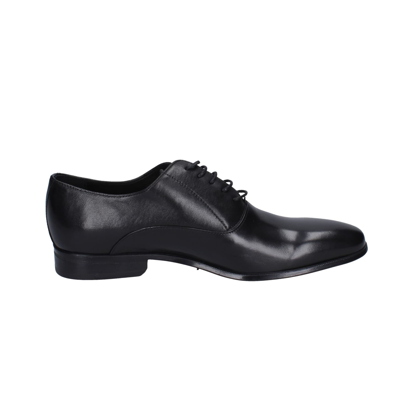 scarpe uomo STEFANO BRANCHINI classiche nero pelle EZ841 Negozi Online