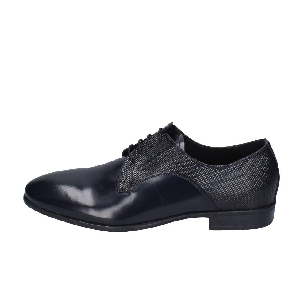 scarpe uomo EVEET classiche blu pelle lucida EZ97 Shopping Online