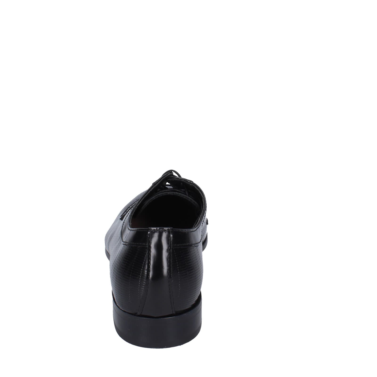 scarpe uomo EVEET classiche nero pelle EZ116 Prezzo Ridotto