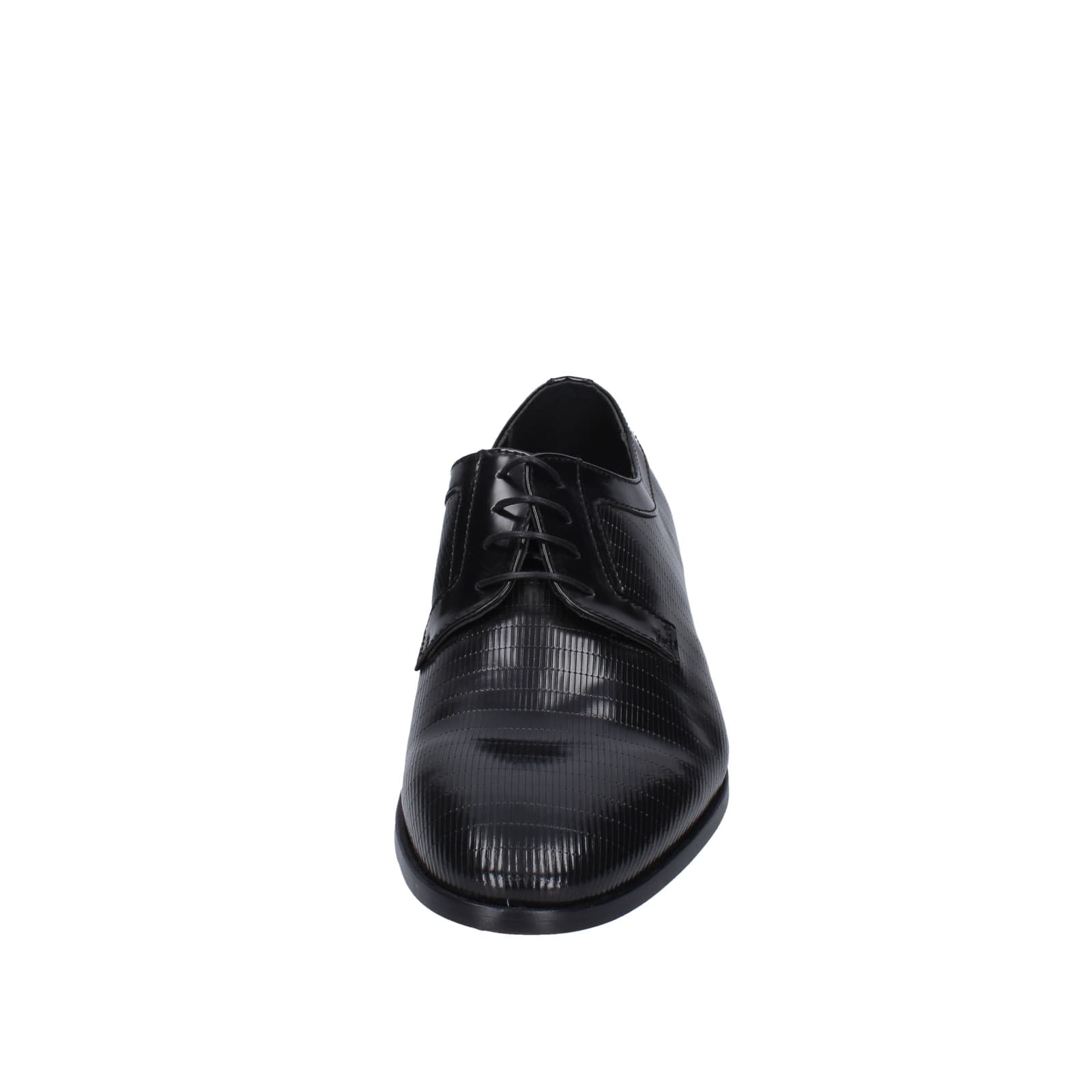 scarpe uomo EVEET classiche nero pelle EZ116 Prezzo Ridotto