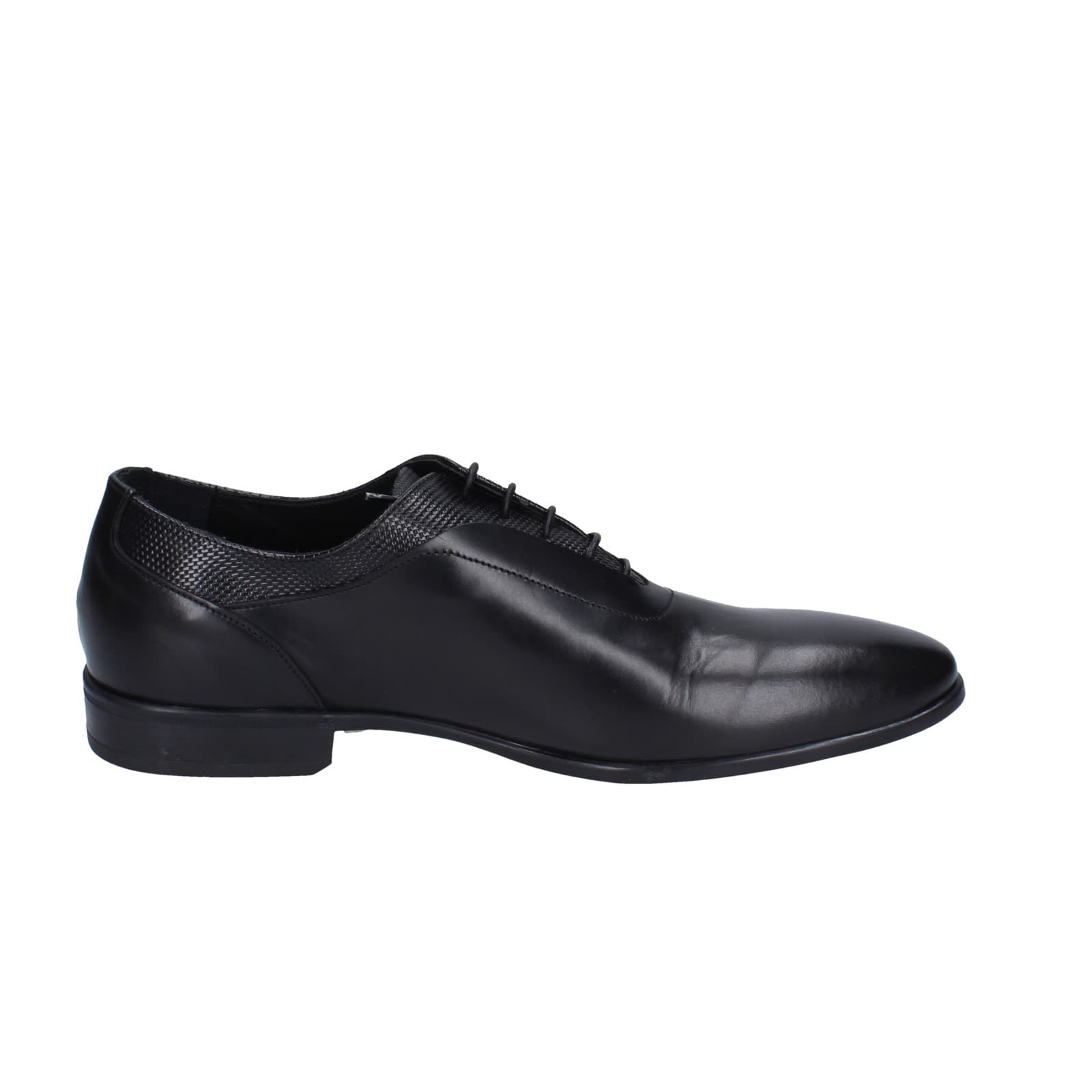 scarpe uomo EVEET classiche nero pelle EZ92 Sottocosto