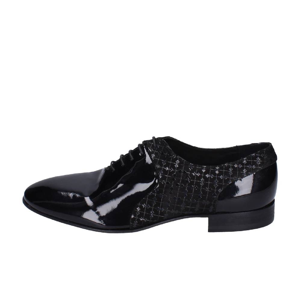 scarpe uomo EVEET classiche nero vernice EZ126 Novità