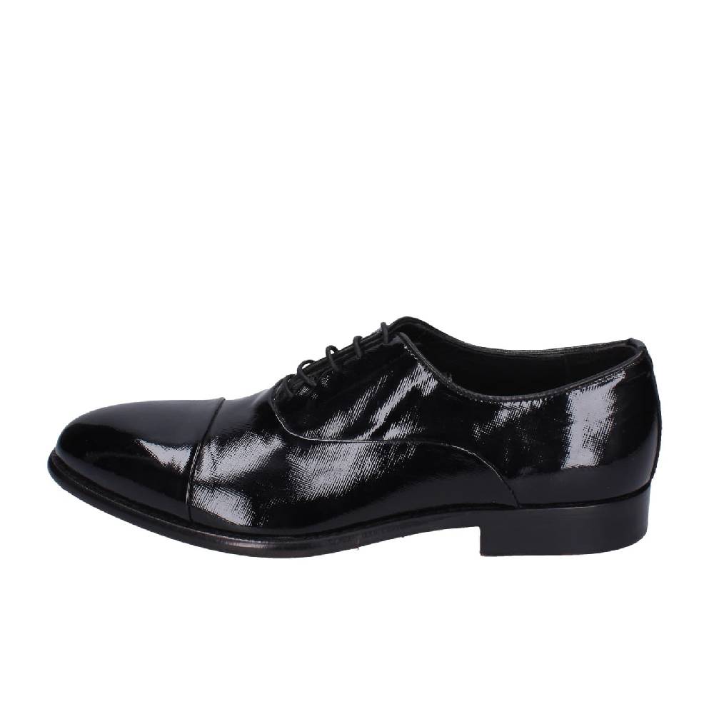 scarpe uomo EVEET classiche nero vernice EZ131 Presa