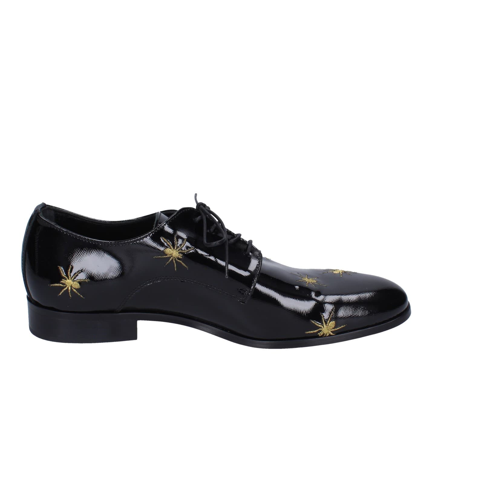 scarpe uomo EVEET classiche nero vernice EZ124 Sconto