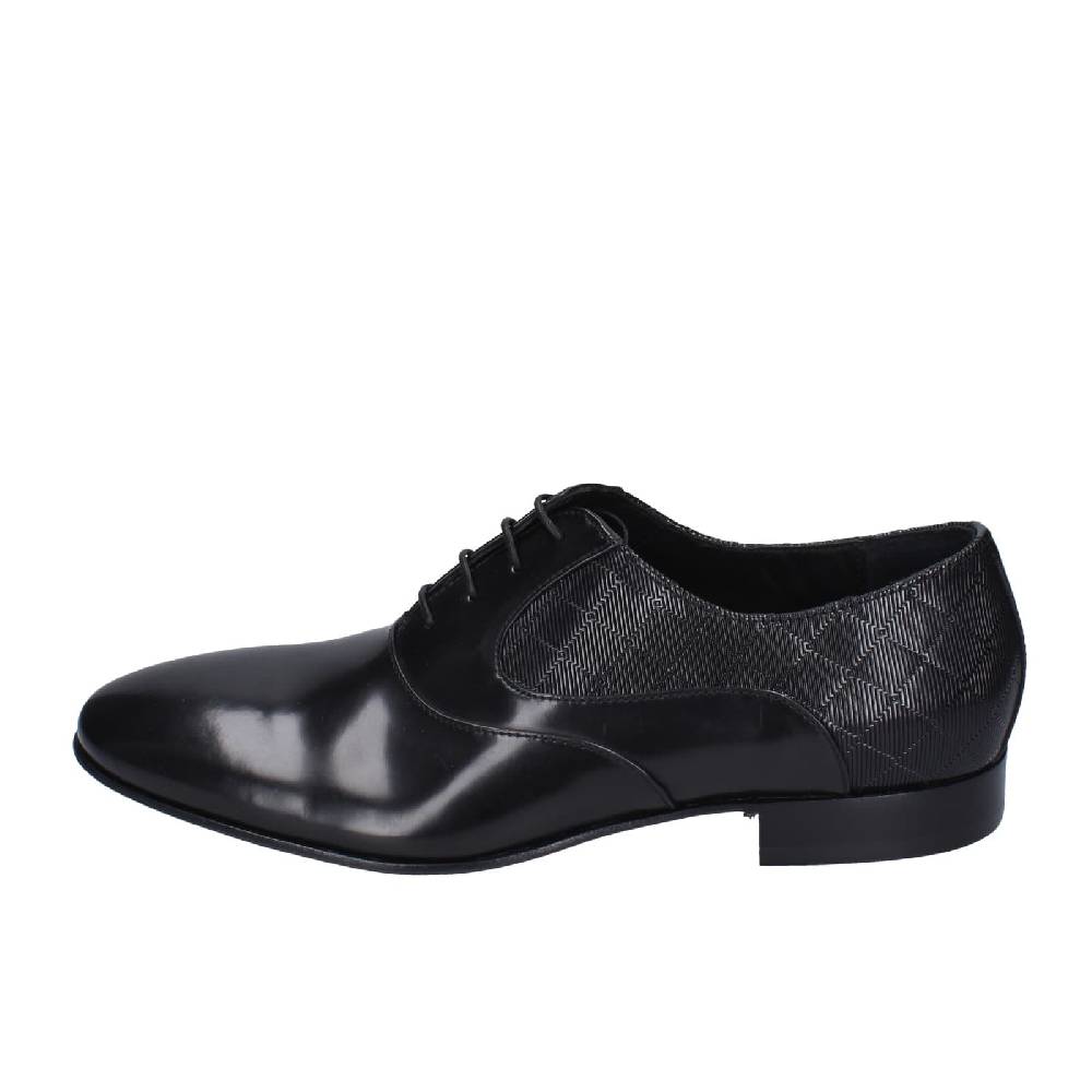 scarpe uomo EVEET classiche nero pelle EZ113 Economico