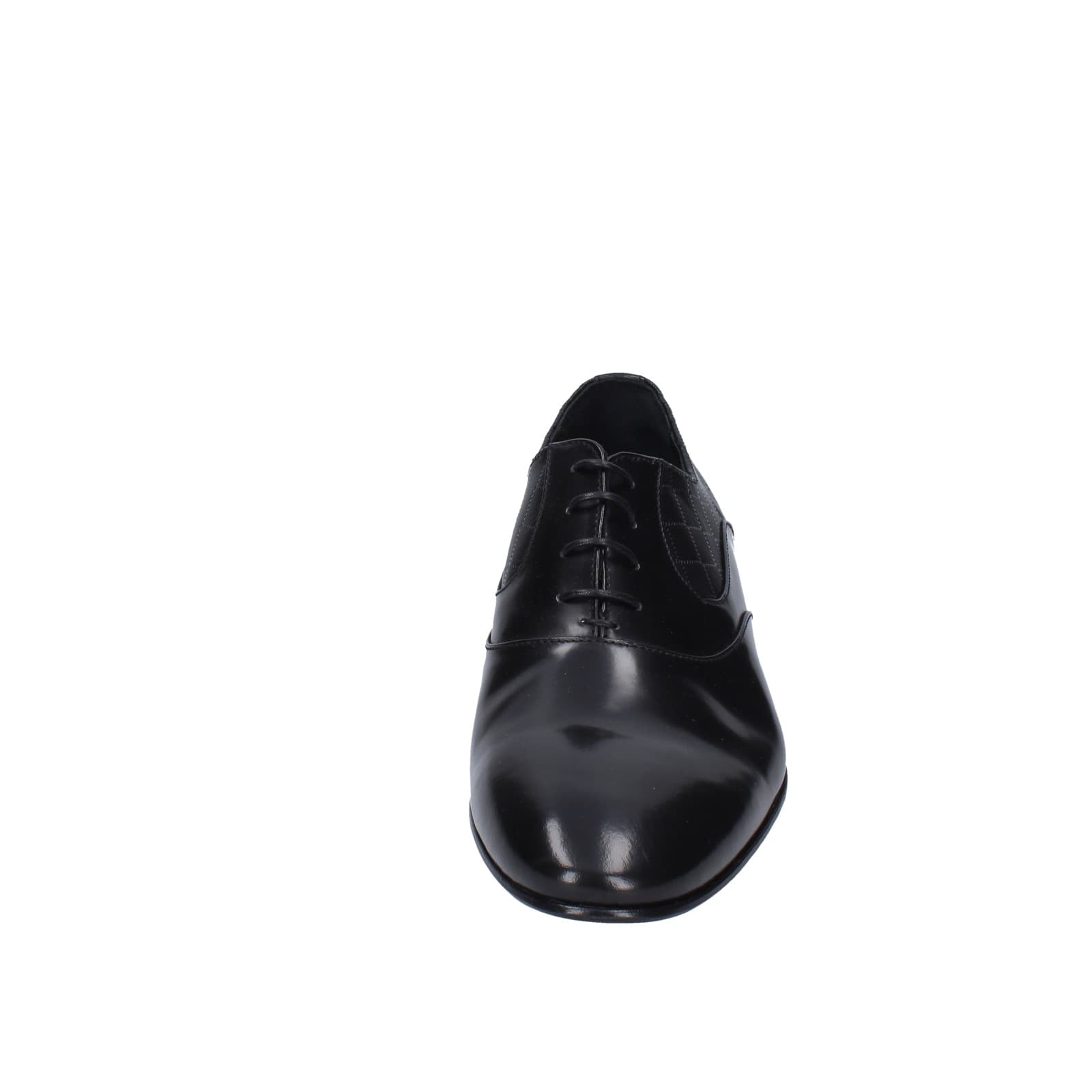 scarpe uomo EVEET classiche nero pelle EZ113 Economico