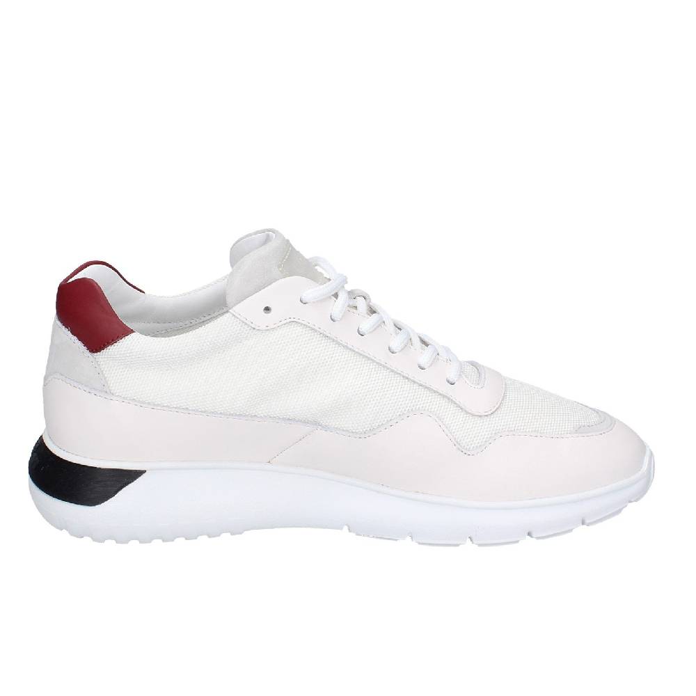 scarpe uomo HOGAN sneakers bianco pelle tessuto EX346 Outlet
