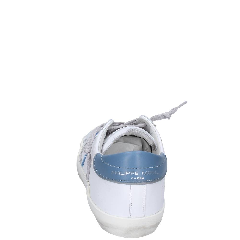 scarpe uomo PHILIPPE MODEL sneakers bianco pelle VINTAGE EX356 In Vendita