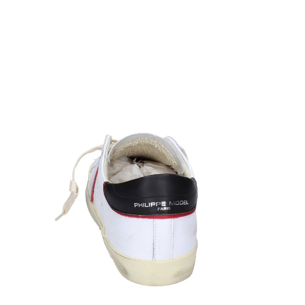 scarpe uomo PHILIPPE MODEL sneakers bianco pelle VINTAGE EX361 Vendita Economica
