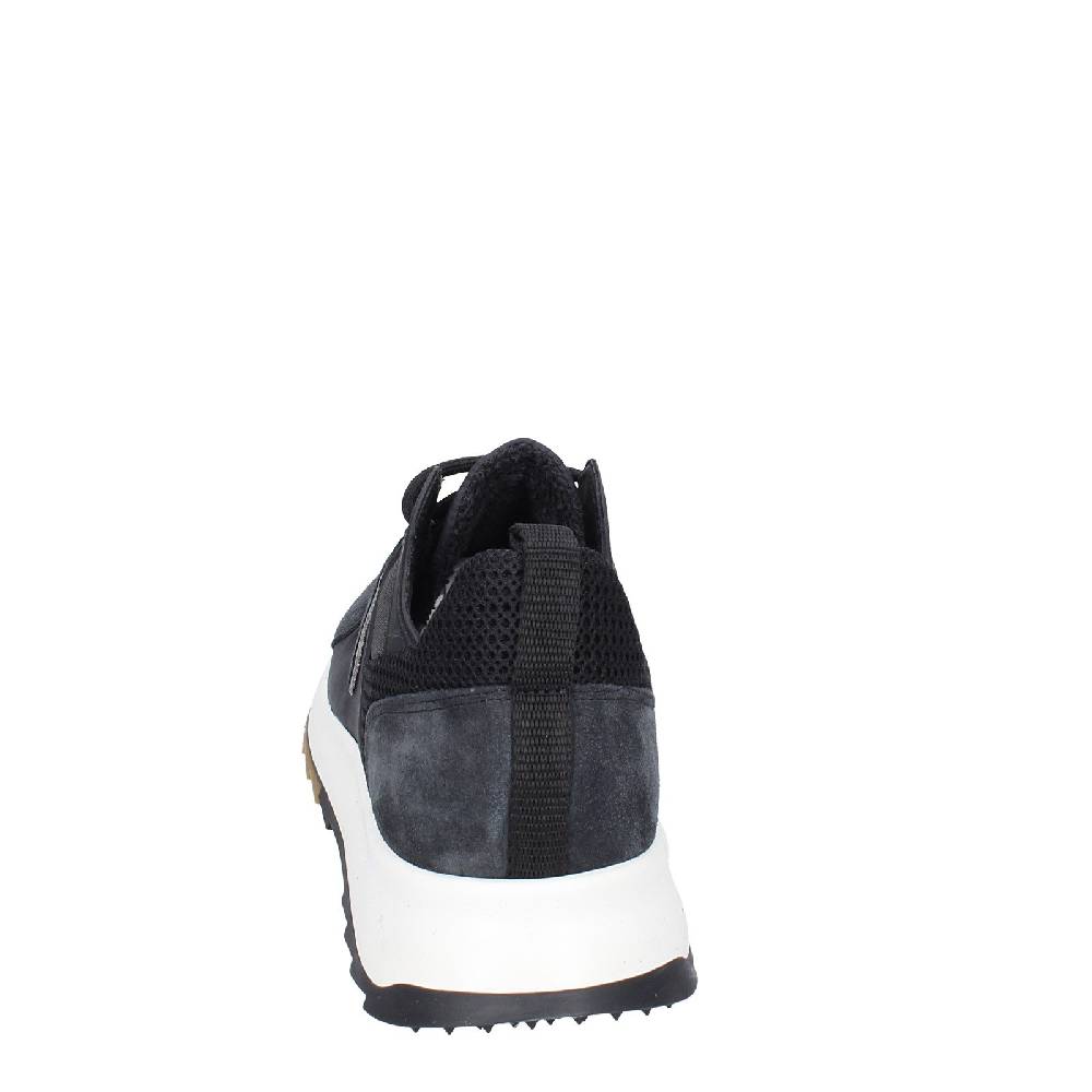 scarpe uomo PHILIPPE MODEL sneakers nero camoscio tessuto EX343 2025