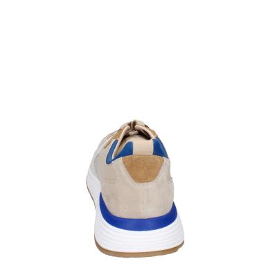scarpe uomo MOMA sneakers beige pelle blu 4AS401-CRP BC260 Black Friday