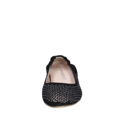 scarpe donna CAFè NOIR ballerine nero camoscio strass MEL501 BF398 Spedizione Gratuita