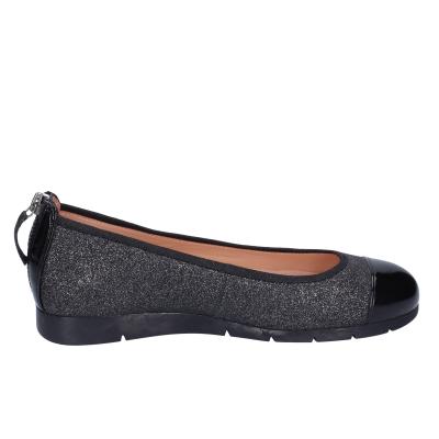 scarpe donna UNISA ballerine grigio pelle sintetica vernice BM36 Soddisfazione Garantita