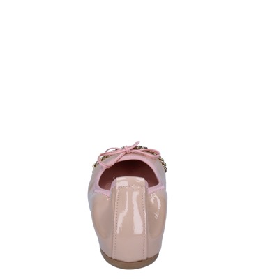scarpe donna CROWN ballerine rosa vernice BZ941 Qualità Garantita