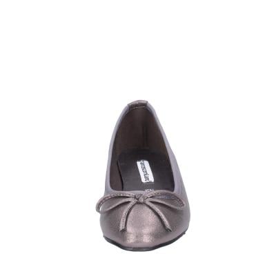 scarpe donna FRANCESCO MILANO ballerine grigio pelle sintetica BH55 Negozi Online