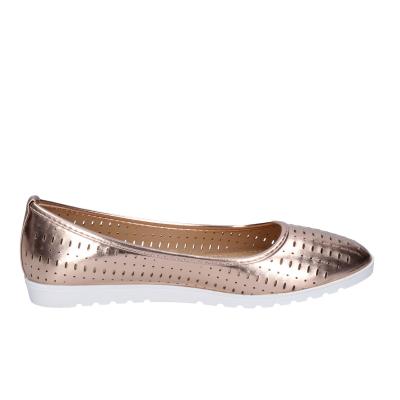 scarpe donna LANCETTI ballerine bronzo pelle sintetica BP565 Acquista Ora