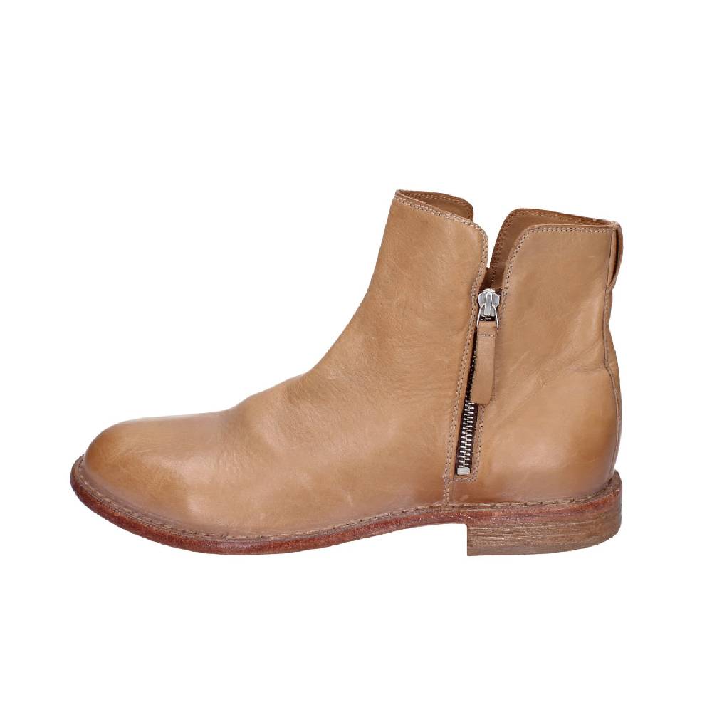 scarpe uomo MOMA stivaletti marrone pelle 2CS416-NAC EZ912 Sottocosto
