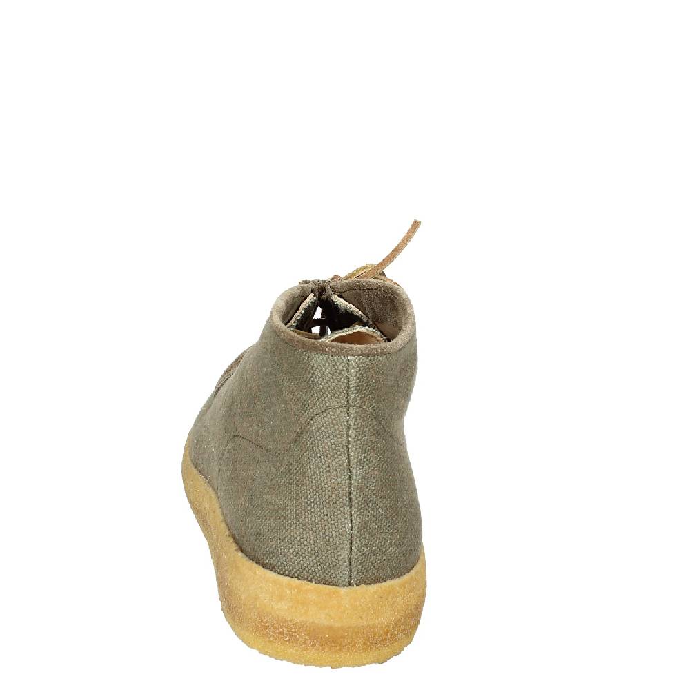 scarpe uomo ASTORFLEX stivaletti verde tessuto EY722 Novità