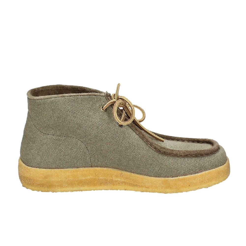 scarpe uomo ASTORFLEX stivaletti verde tessuto EY722 Novità