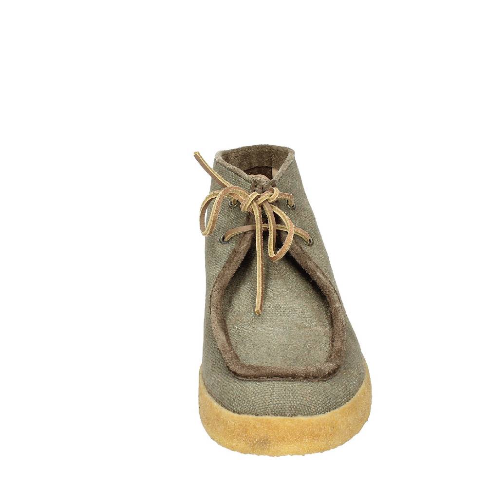 scarpe uomo ASTORFLEX stivaletti verde tessuto EY722 Novità