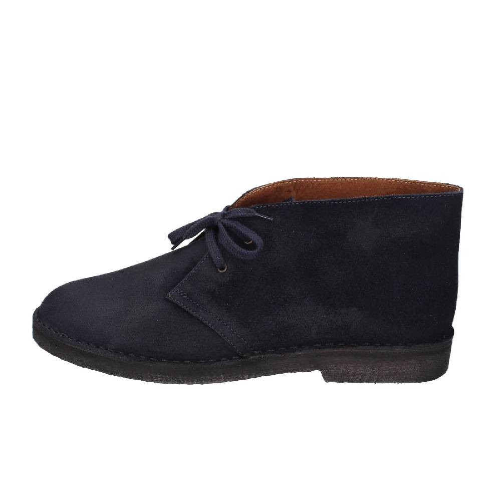 scarpe uomo IRWIN DANKS stivaletti blu camoscio EY123 Offerta