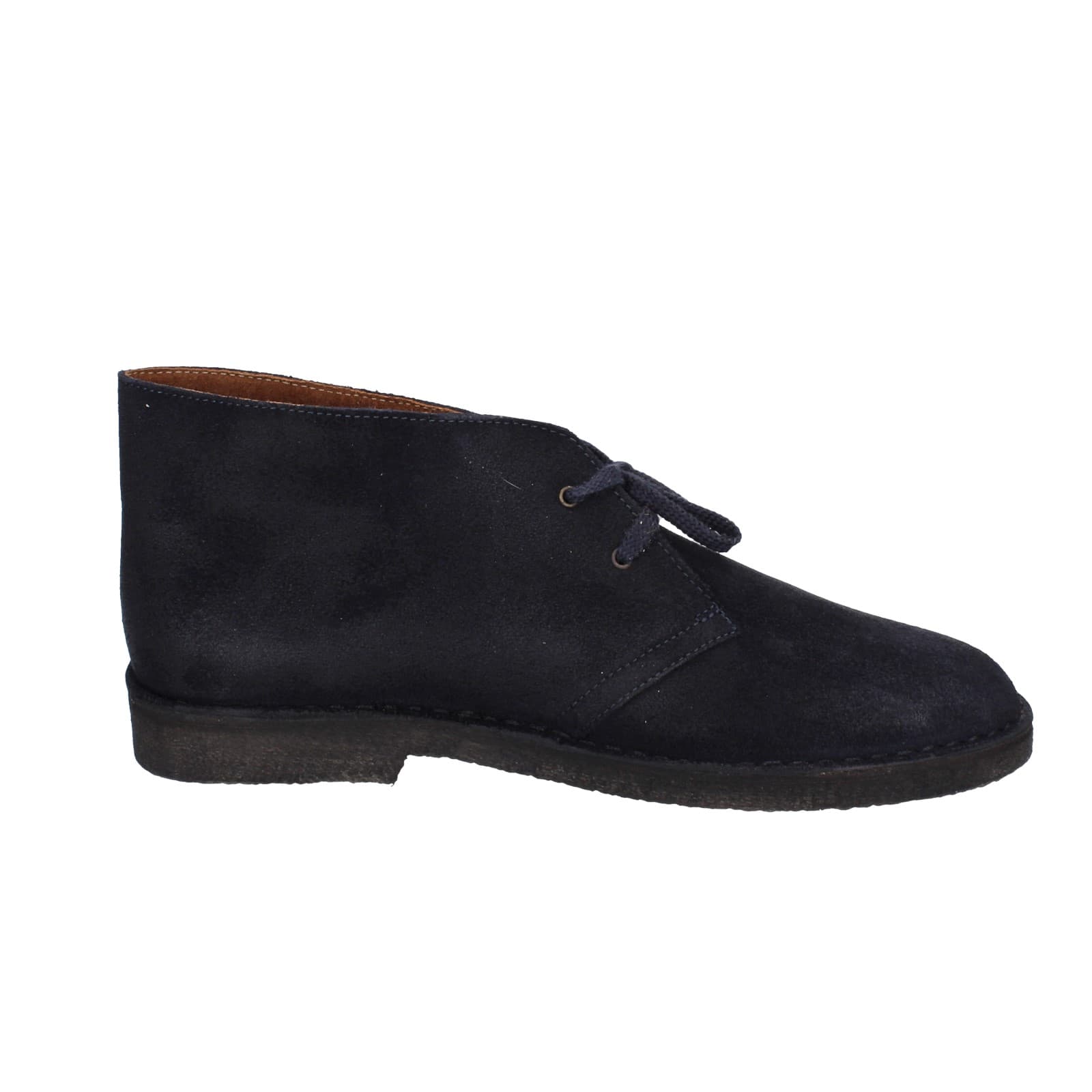scarpe uomo IRWIN DANKS stivaletti blu camoscio EY123 Offerta