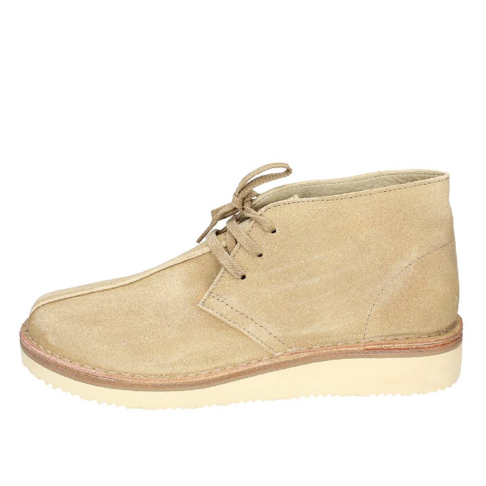 scarpe uomo ASTORFLEX stivaletti beige camoscio EY809 In Vendita