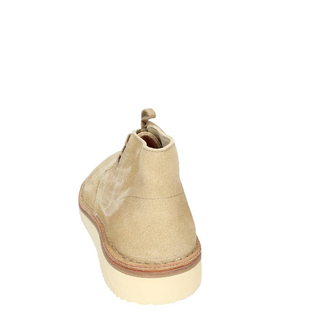 scarpe uomo ASTORFLEX stivaletti beige camoscio EY809 In Vendita