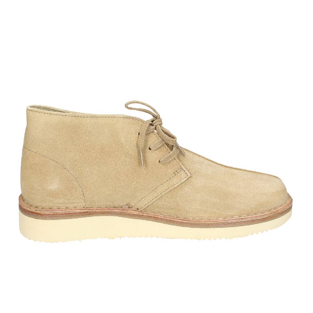 scarpe uomo ASTORFLEX stivaletti beige camoscio EY809 In Vendita
