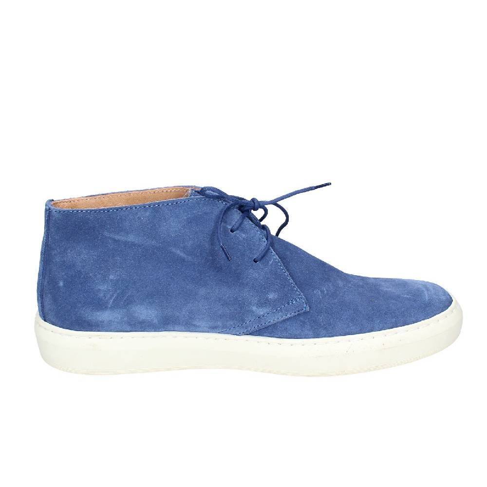 scarpe uomo ASTORFLEX stivaletti blu camoscio EY738 Saldi