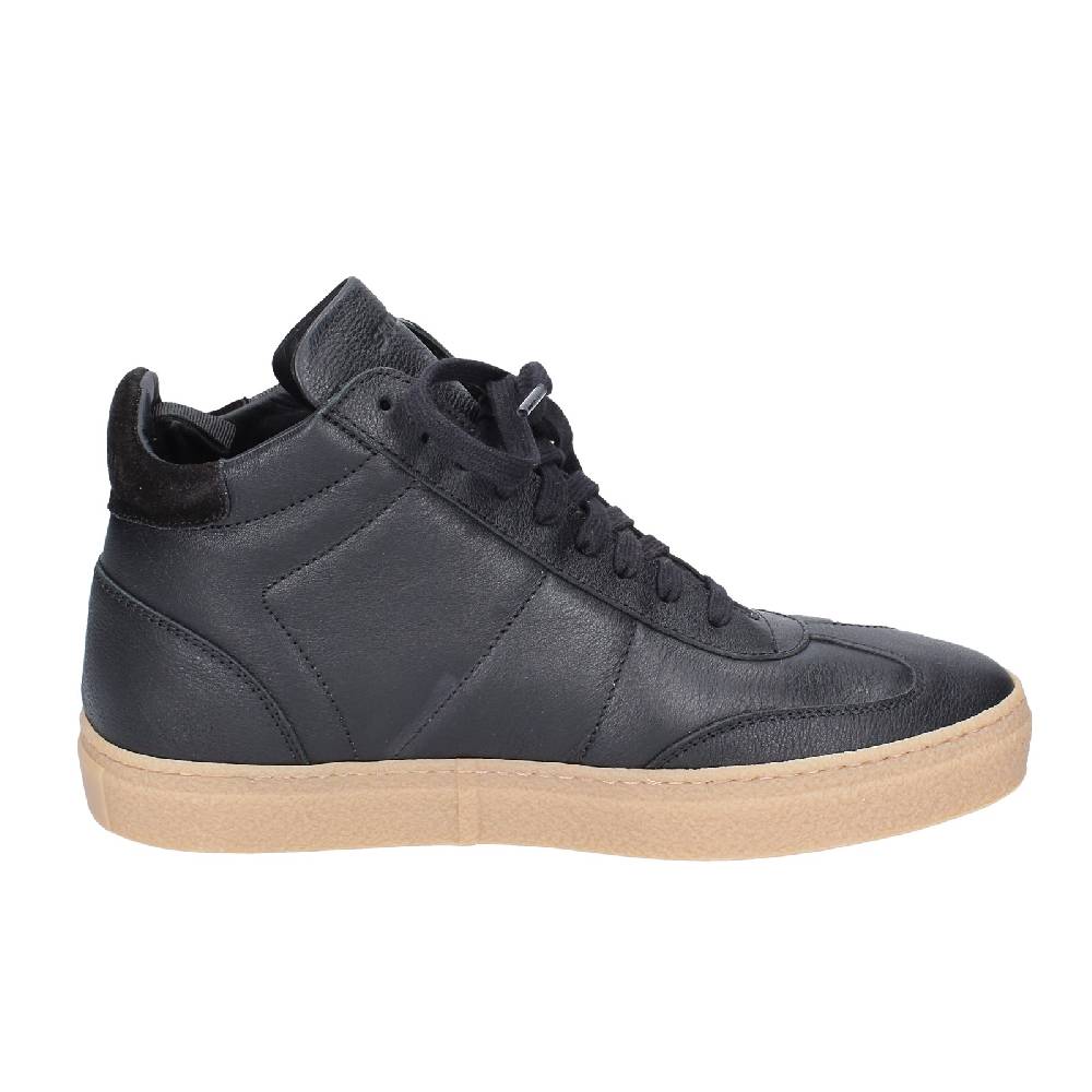 scarpe uomo STOKTON stivaletti nero pelle EY853 Hotsell