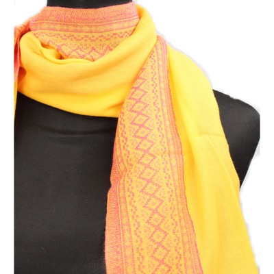 pareo donna NALI' giallo cotone AF448 Nuovo
