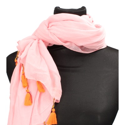 pareo donna NALI' rosa cotone AF449 Qualità