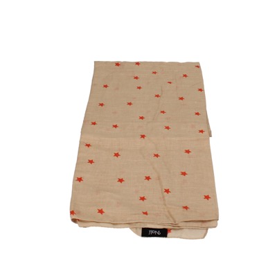 pareo donna NALI' beige cotone arancione AF422 Pezzi Unici
