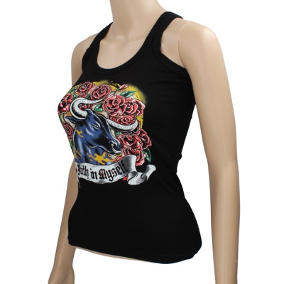 canotta donna FAITH CONNEXION tg. S nero viscosa AR290 2025