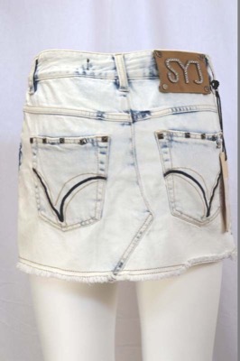 gonna donna SWEET YEARS 28 bianco cotone AR693 Vendita Calda