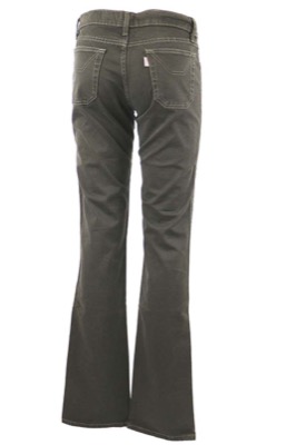 pantaloni donna JECKERSON 26 marrone cotone AM200 Nuova