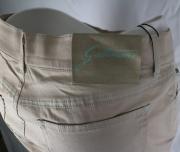 pantaloni donna GATTINONI 34 beige cotone AM193 Italy