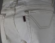 pantaloni donna JECKERSON bianco cotone AM356 Presa