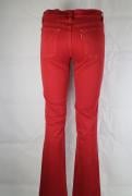 pantaloni donna JECKERSON rosso cotone AM195 Qualità