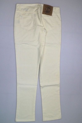 pantaloni donna FRANKIE MORELLO 29 beige cotone AN150 Spedizione Gratuita