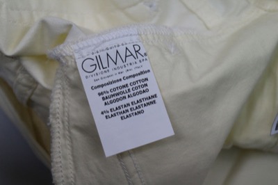 pantaloni donna FRANKIE MORELLO 29 beige cotone AN150 Spedizione Gratuita