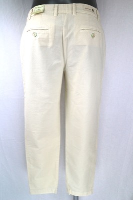 pantaloni donna JECKERSON 30 bianco crema cotone AS276 Offerte