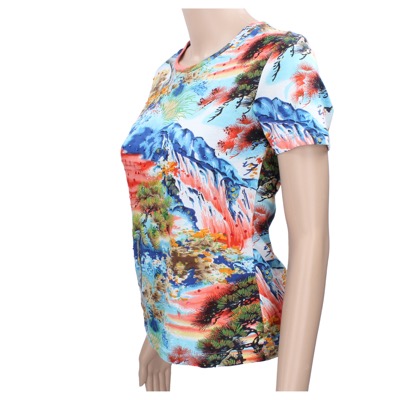maglia donna AMERICAN ANGEL tg. S multicolor cotone AR285 Shopping Online