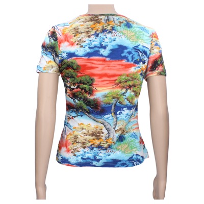 maglia donna AMERICAN ANGEL tg. S multicolor cotone AR285 Shopping Online