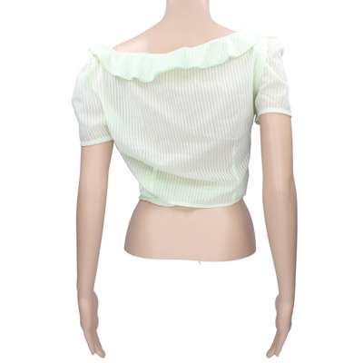 maglia donna ROCCOBAROCCO 42 verde poliestere cotone AP37 Affare Del Giorno