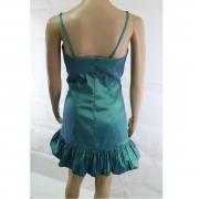 vestito donna CASTADIVA verde poliestere AM435 Novità