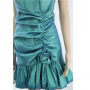 vestito donna CASTADIVA verde poliestere AM435 Novità